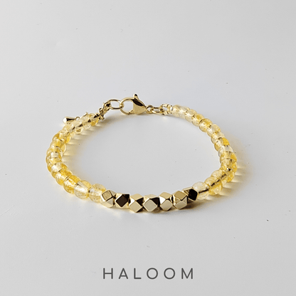 Citrine set (4mm).