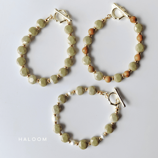 Alashan Jasper Bracelet for Calm & Strength