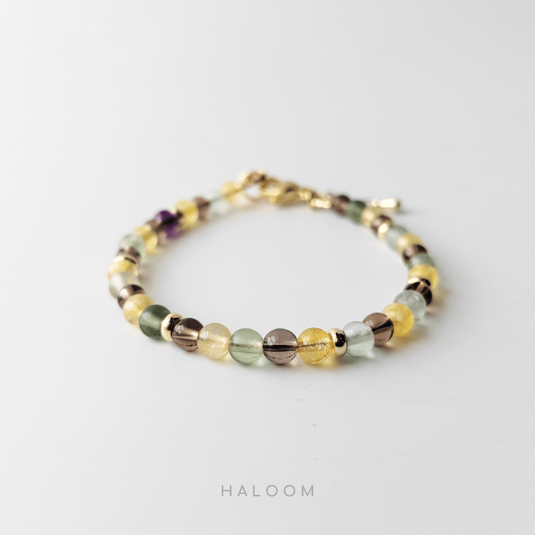 Gemini crystal bracelet 2025