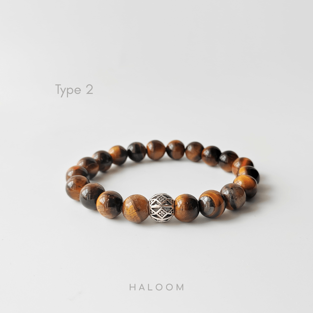 Tiger’s eye bracelet for men (10mm)
