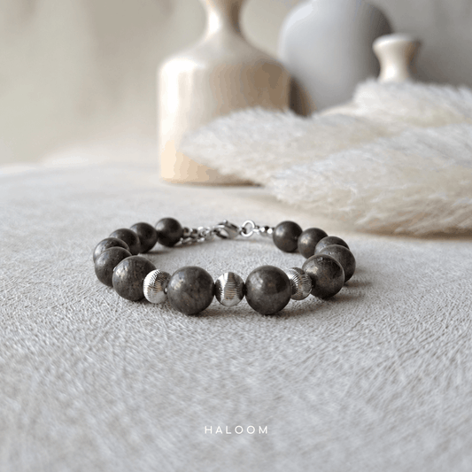 Ambition & Abundance Pyrite Bracelet
