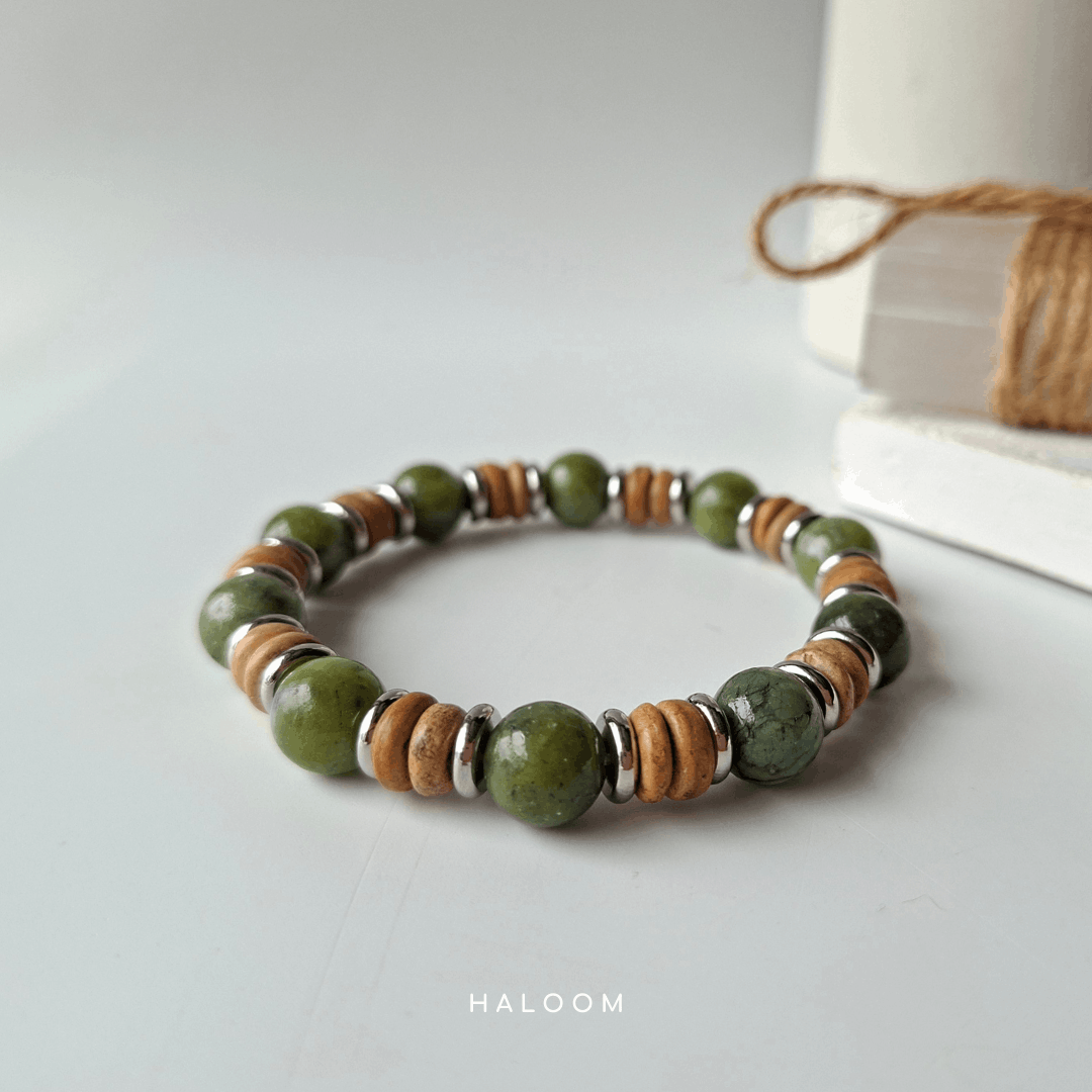 The Lucky Man's Bracelet | Jade 10mm