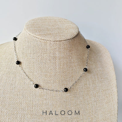 Black onyx necklace