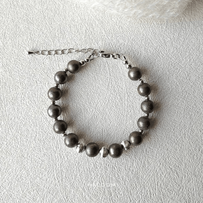 Ambition & Abundance Pyrite Bracelet