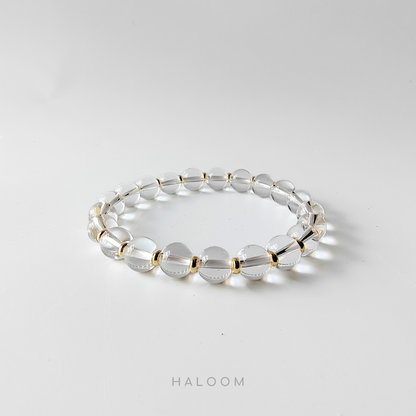 Clear Quartz bracelet (8mm)