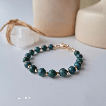 Phoenix Stone Bracelet for Communication, Emotional Healing & Confidence