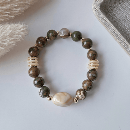 New Ground | Rhyolite Crystal Bracelet