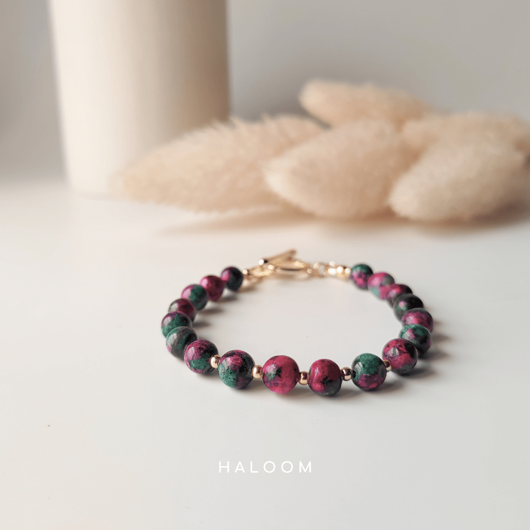 Ruby Zoisite Passion & Rebirth bracelet