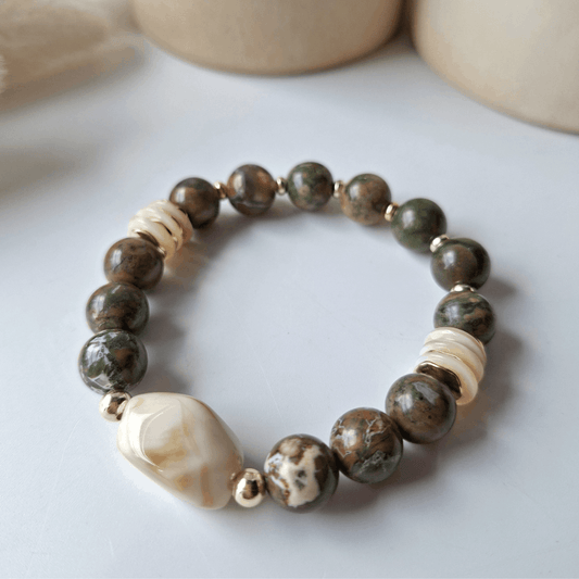 New Ground | Rhyolite Crystal Bracelet