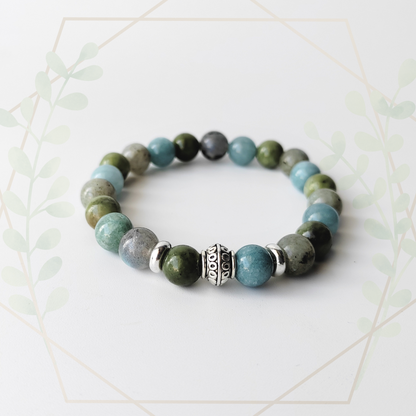 Aquarius bracelet 8mm.