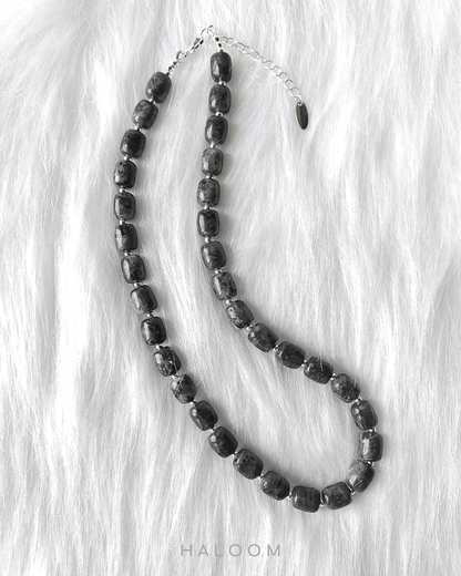 Energy Protection larvikite necklace.