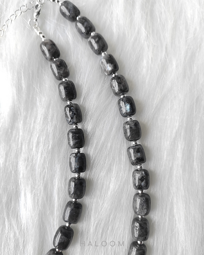 Energy Protection larvikite necklace.