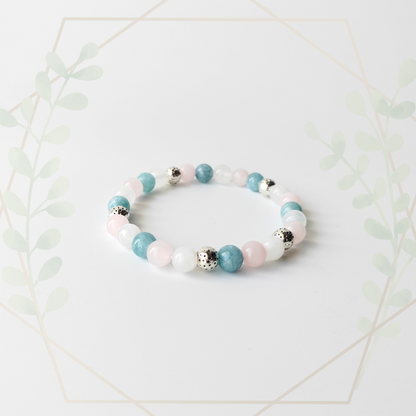 Pisces bracelet 6mm.